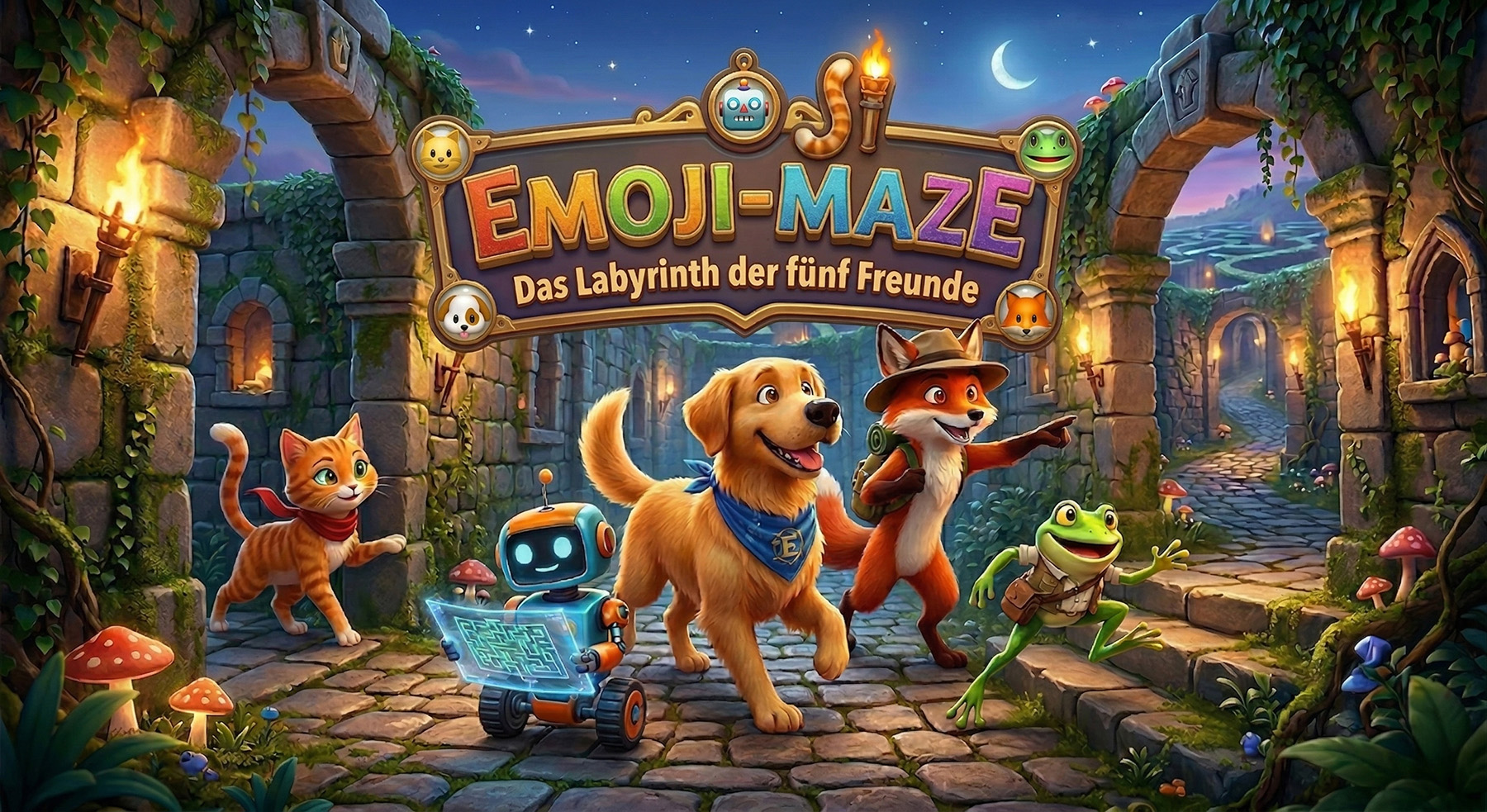 Emoji Maze Titelbild